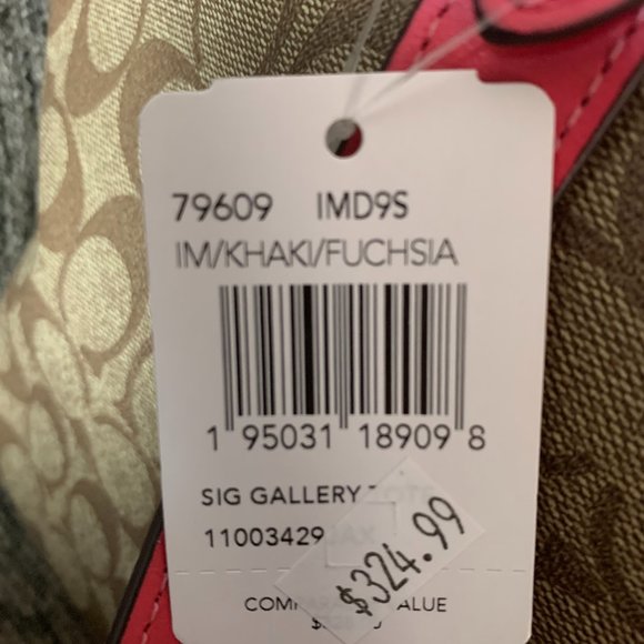 Coach Gallery Tote - Picture 5 of 5